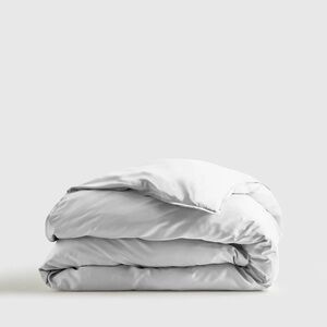 Quince Bamboo King Duvet Cover  - Light Grey